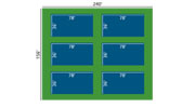 Tennis Court Diagram