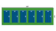 Tennis Court Diagram