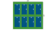 Tennis Court Diagram