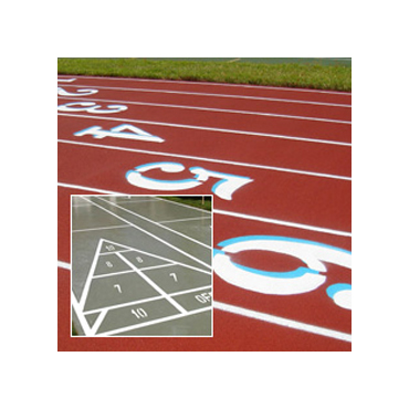 Sport Surfacing Striping Stencils