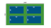 Tennis Court Diagram