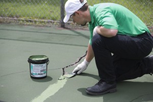 Flexible Crack Sealant for Tennis Courts