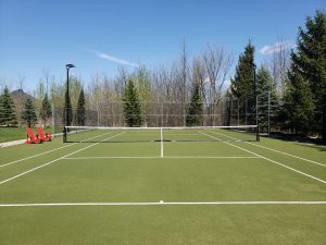 Grass Tennis Court Surface