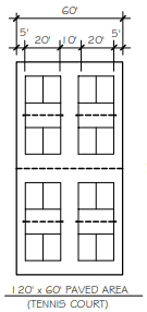 tennis court conversion to pickleball courts